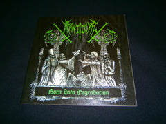 MANTICORE - Born into Degradation. 7" EP Vinyl