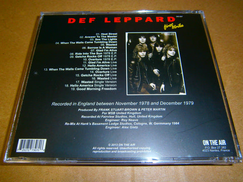 DEF LEPPARD - First Strike. CD – Warhemic Productions