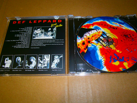 DEF LEPPARD - First Strike. CD – Warhemic Productions