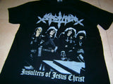 SARCOFAGO - Insulters of Jesus Christ. T-Shirt