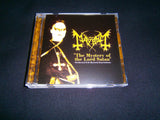 MAYHEM - The Mystery of the Lord Satan. CD