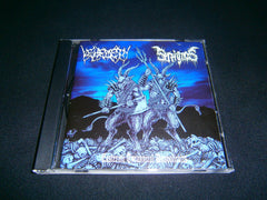 VEHEMETH / SEREIGNOS - Easternic Tyrannical Duobolicults. Split CD
