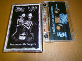 VIOLENT SCUM / PUTRID EVIL - Sacraments of Iniquity. Split Tape