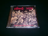 EXTERMINIO / MALIGNUN - Dark and Sinister Communion from Gehenna. Split CD