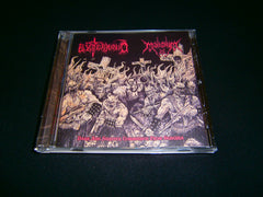 EXTERMINIO / MALIGNUN - Dark and Sinister Communion from Gehenna. Split CD