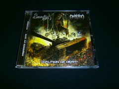 CONCEIVED BY HATE / AKHERON - Coalition of Death. Split CD