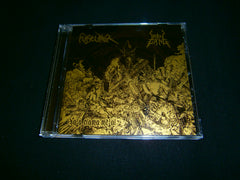 FLAGELADOR / IRON GANG - Sata Clama Metal. Split CD