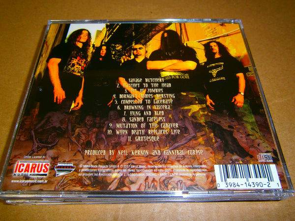 CANNIBAL CORPSE - Gore Obsessed. CD – Warhemic Productions