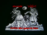 MORBOSATAN / IMPERATOR INFERNUM - Sacrificial Rites Against the Whore. 12" Split Vinyl