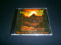 EQUINOXIO / MORBID FUNERAL - Fuck You All in the Name of the Goat. Split CD