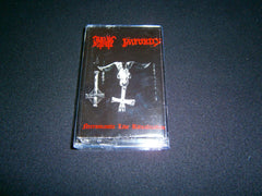 BLACK VUL DESTRUKTOR / IMPURITY - Necromantic Live Ritualization. Split Tape