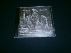 MENTOR / MORBID HATE / TORMENTED - South American Zombie Squad Emerging from the Cold Graves. 3 Way Split CD