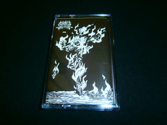 GRAVE THRONE - Burning the Flesh and Bones of Christ. Tape