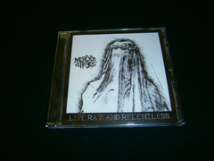 MERCY'S DIRGE - Live, Raw and Relenless. CD