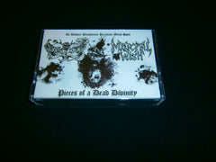 TEMPESTILENCE / MORTAL WISH - Pieces of a Dead Divinity. Split Tape