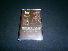 THRONEUM / PAZUZU - In the Crypt of the Hakeldamach Feld. Split Tape