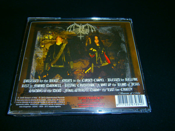 PEST - Rest in Morbid Darkness. CD – Warhemic Productions