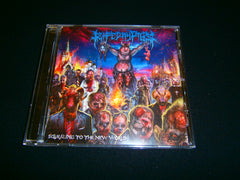 RAPED BY PIGS - Squealing to the New World. CD