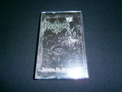 NECHRIST - Defending the Infernal Throne. Tape