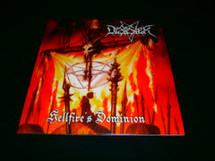 DESASTER - Hellfire's Dominion. 12" Gatefold Double LP Vinyl