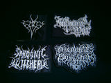 PACK # 1B - Embroidered Logo Patches