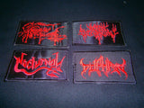 PACK # 1A - Embroidered Logo Patches