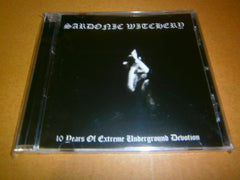 SARDONIC WITCHERY - 10 Years of Extreme Underground Devotion. CD