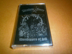 ALCOHOLIC FORCE - Worshippers of Hell. Tape