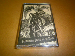 ALCOHOLIC FORCE / VAULT - Helldrinking Metal to the Vault. Split Tape