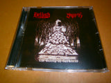 HELLISH / MAYHEMIC - The Rising of Darkness. Split CD