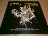 SABBAT / PAGANFIRE - Sabbatical Vermin Born / The Witchhammer of the Power Elitist 12" Split LP