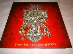 INFERNAL EXECRATOR - Europe Desecration Tour MMXVI. 12" Vinyl