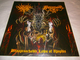 WARGOAT / BLACK CEREMONIAL KULT - Unapproachable Laws of Apophis. 12" Split Vinyl