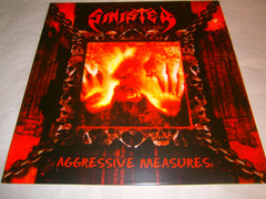 SINISTER - Aggressive Measures. 12" LP Vinyl