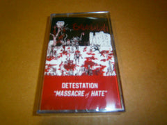 DETESTATION - Massacre of Hate. Tape