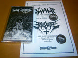 SWAMP / FETID ZOMBIE - Necromantic Passages. Split Tape