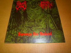 FUNERAL WHORE / OBSCURE INFINITY - Summon the Undead. 7" Split EP