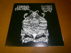 MORBID MACABRE / DESTROYER ATTACK - Pacto Negro. 7" Split EP Vinyl