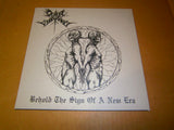 ORDER OF THE EBON HAND / AKROTHEISM - Behold the Sign of a New Era. 7" Split EP Vinyl