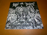 RAPED GOD666 / BLACK TORMENT - Imperial Forces of Real Underground Attack. 7" Split EP