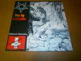 GOAT MESSIAH / TIBURON - Obey thy Lord Lucifer / Under Air Attack. 7" Gatefold Split EP Vinyl