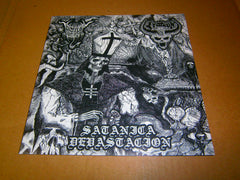 BLACK ANGEL / KRANIUM - Satanica Devastacion. 7" Split EP Vinyl