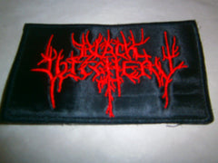 BLACK WITCHERY - Embroidered Logo Patch