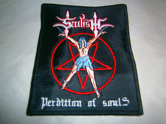 SADISM - Perdition of Souls. Embroidered Patch