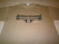 SCHLACHTENRUF - Kriegsgesang & Kampfmusik. T-Shirt