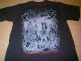 ANAL VOMIT - Nocturnal Curse Live. Charcoal Grey T-Shirt