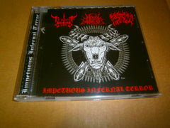 TERROR SATAN / INFERNAL EXECRATOR / IMPETUOSO DESDEM - Impetuous Infernal Terror. 3 way Split CD