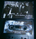 NIHILIST - Live in Bjorken. Stockholm 04/04/1989. Tape