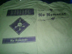 Revenge - Triumph. Genocide. Antichrist. (No Remorse) Green Camo T-Shirt