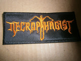 NECROPHAGIST - Embroidered Logo Patch